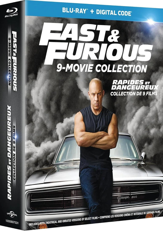 Fast & Furious 9-Movie Collection - (Blu-ray + Digital) BRAND NEW!!! & SEALED!!!