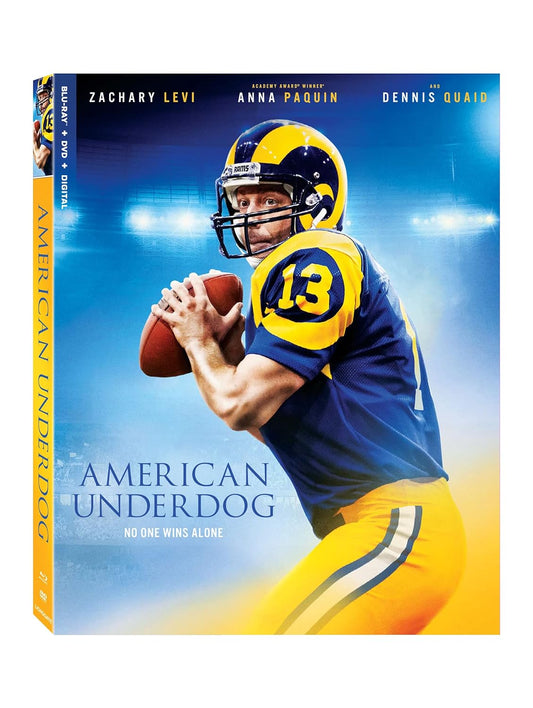 American Underdog (Blu-ray + DVD + Digital Copy)