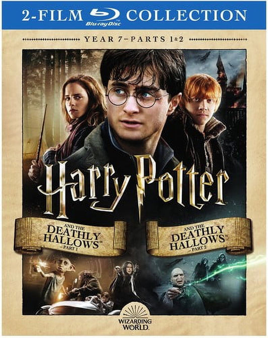 Harry Potter and the Deathly Hallows, Part 1 and 2 (Blu-ray)