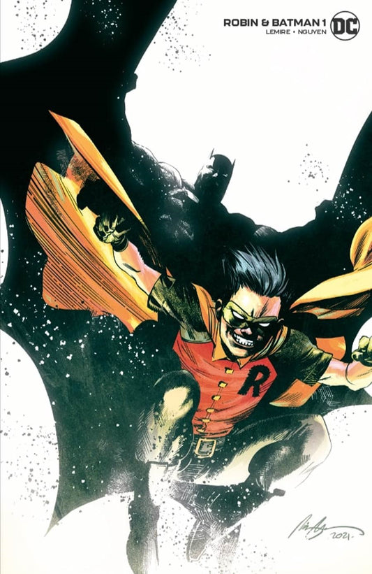 Robin & Batman #1 Cover C Rafael Albuquerque 1:25 Incentive Variant Cover