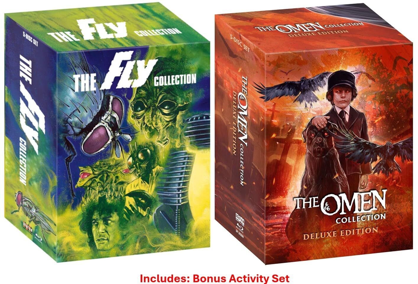 THE FLY & THE OMEN 10 MOVIE COLLECTION LIMITED EDITION (BLU-RAY) BRAND NEW!!!