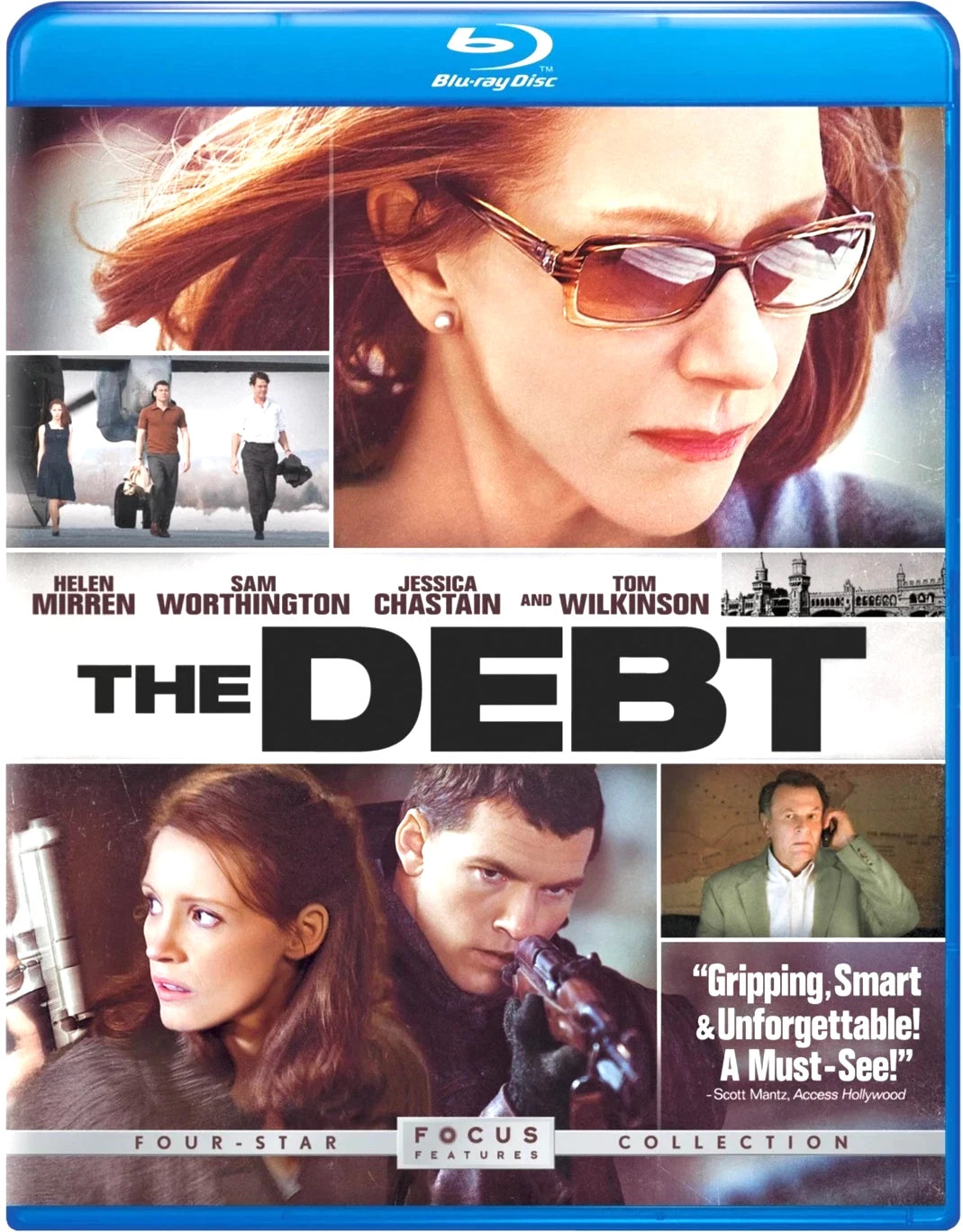The Debt [Blu-ray] BRAND NEW!!! & SEALED!!!