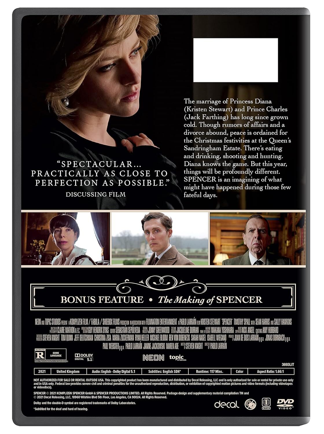 Spencer (DVD) BRAND NEW!!! & SEALED!!!