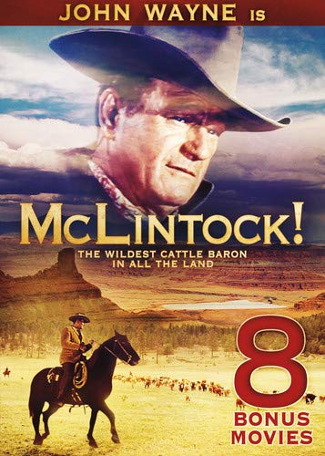 John Wayne: McLintock! Includes 8 Bonus Movies [DVD] Region 1.A