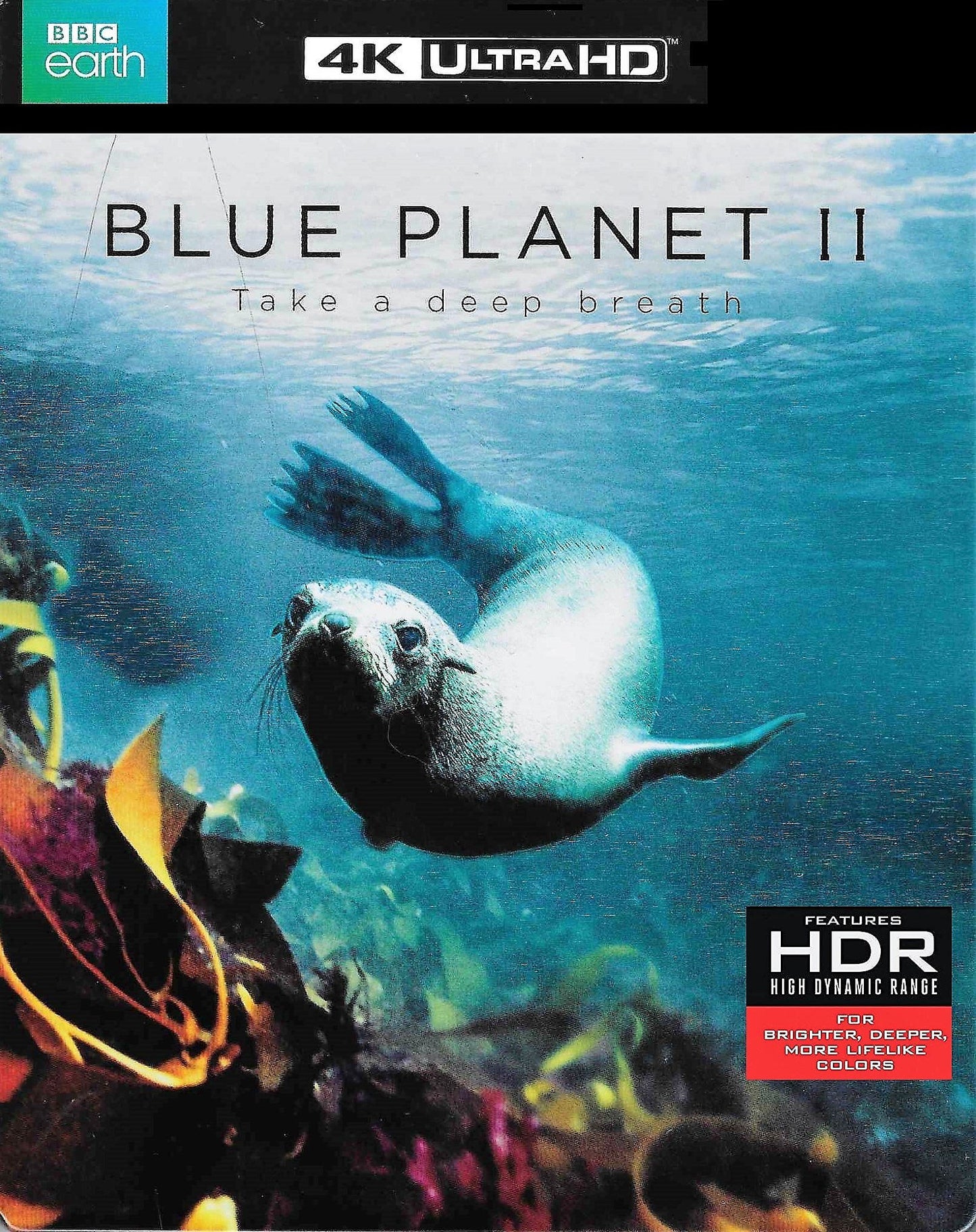 Blue Planet II 2 Limited Edition Steelbook 4K Ultra HD (Blu ray )