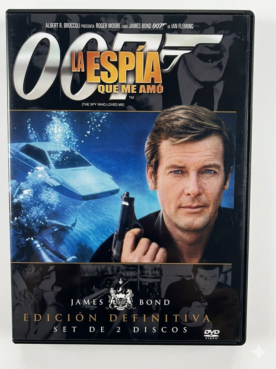 The Spy Who Loved Me - James Bond 007 Spanish Artwork (DVD) New!!