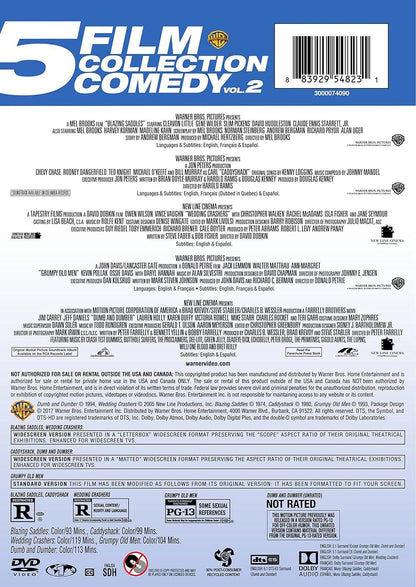 5 Film Collection: Comedy Vol. 2 (DVD) BRAND NEW!!! & SEALED!!!