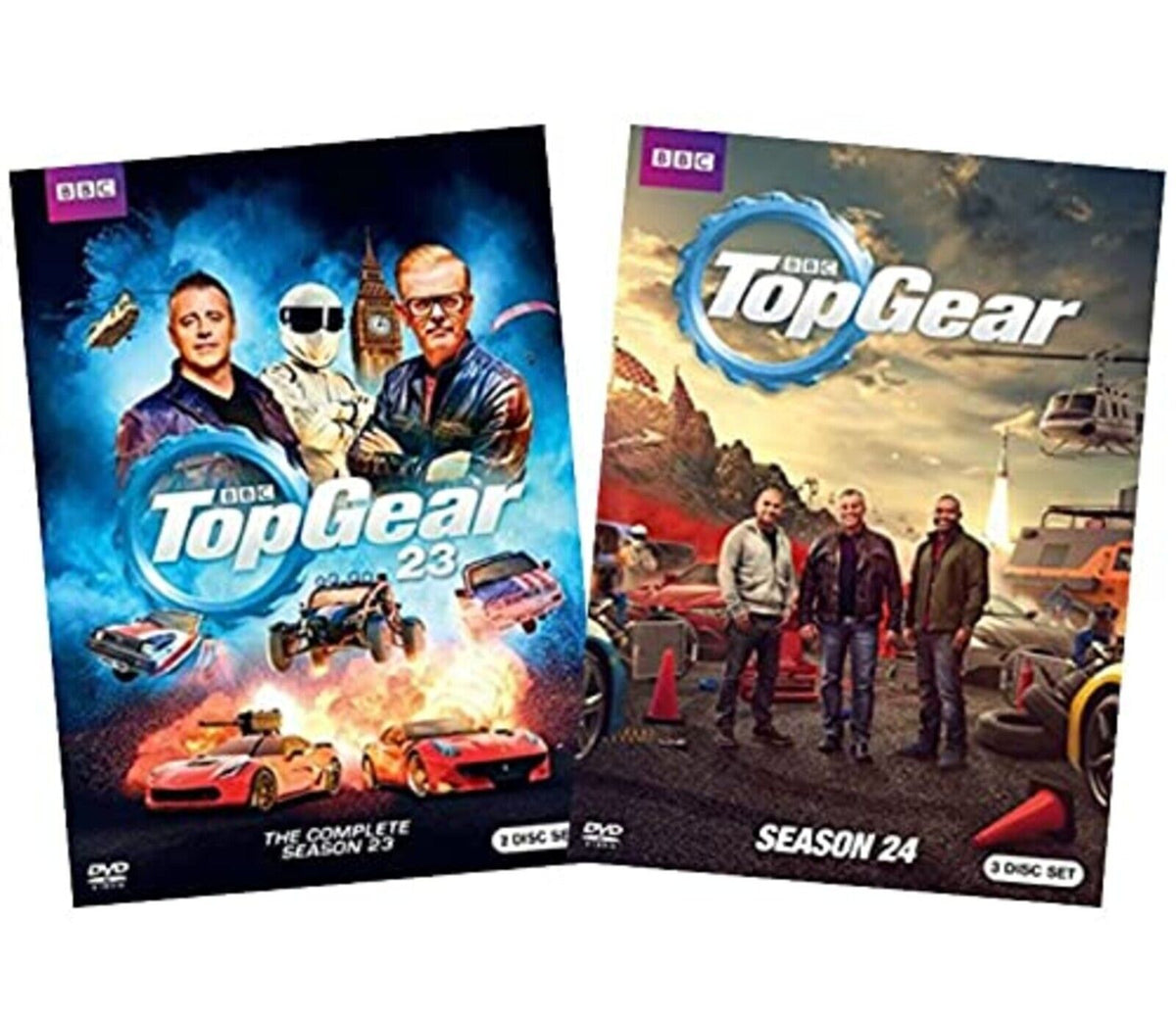 Top Gear 2-Volume BBC Video DVD Collection SEASONS 23-24