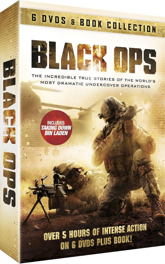 BLACK OPS 6 DVDs & BOOK COLLECTION (DVD) BRAND NEW!!! & SEALED!!!