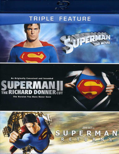 Superman: The Movie / Superman II: The Richard Donner Cut / Superman Returns [Blu-ray]