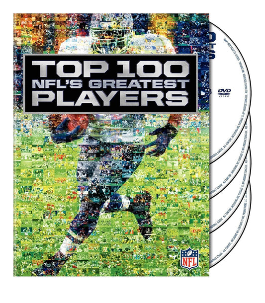 NFL TOP 100 NFL`S GREATEST PLAYERS (DVD) BRAND NEW!!! & SEALED!!!
