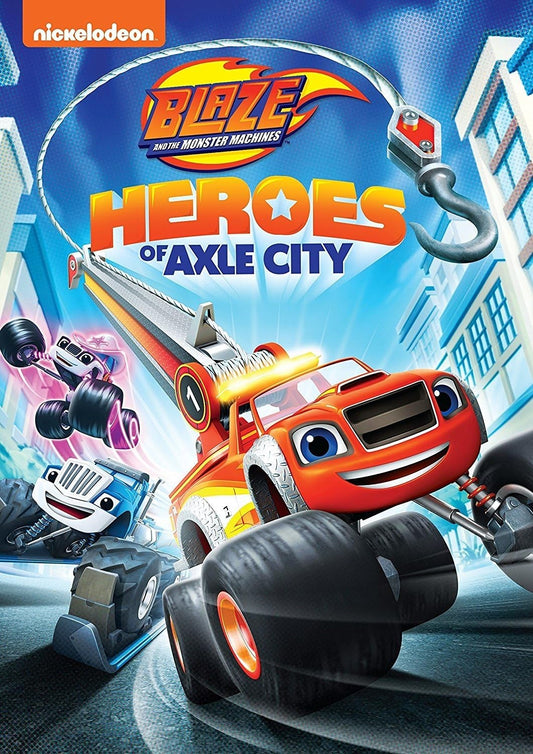 NICKELODEON: BLAZE AND THE MONSTER MACHINES HEROES OF AXLE CITY (DVD) NEW!!!