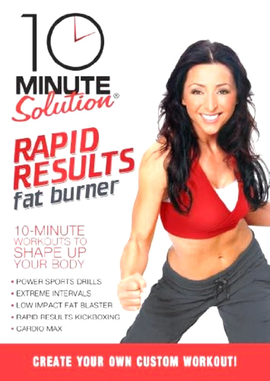 10 Minute Solution: Rapid Results Fat Burner (DVD) BRAND NEW!!! & SEALED!!!