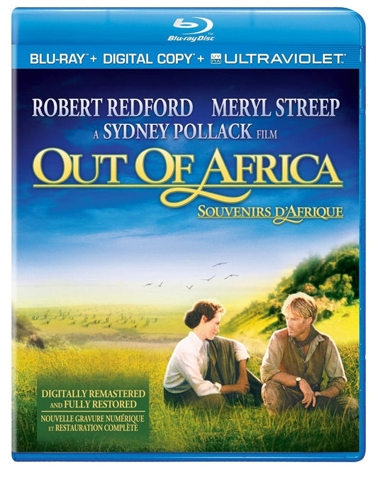 Out of Africa [Blu-ray + Digital Copy + UltraViolet] BRAND NEW!!! ROBERT REDFORD