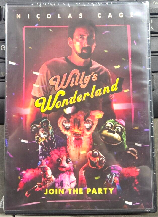 WILLY`S WONDERLAND JOIN THE PARTY (DVD) BRAND NEW!!!