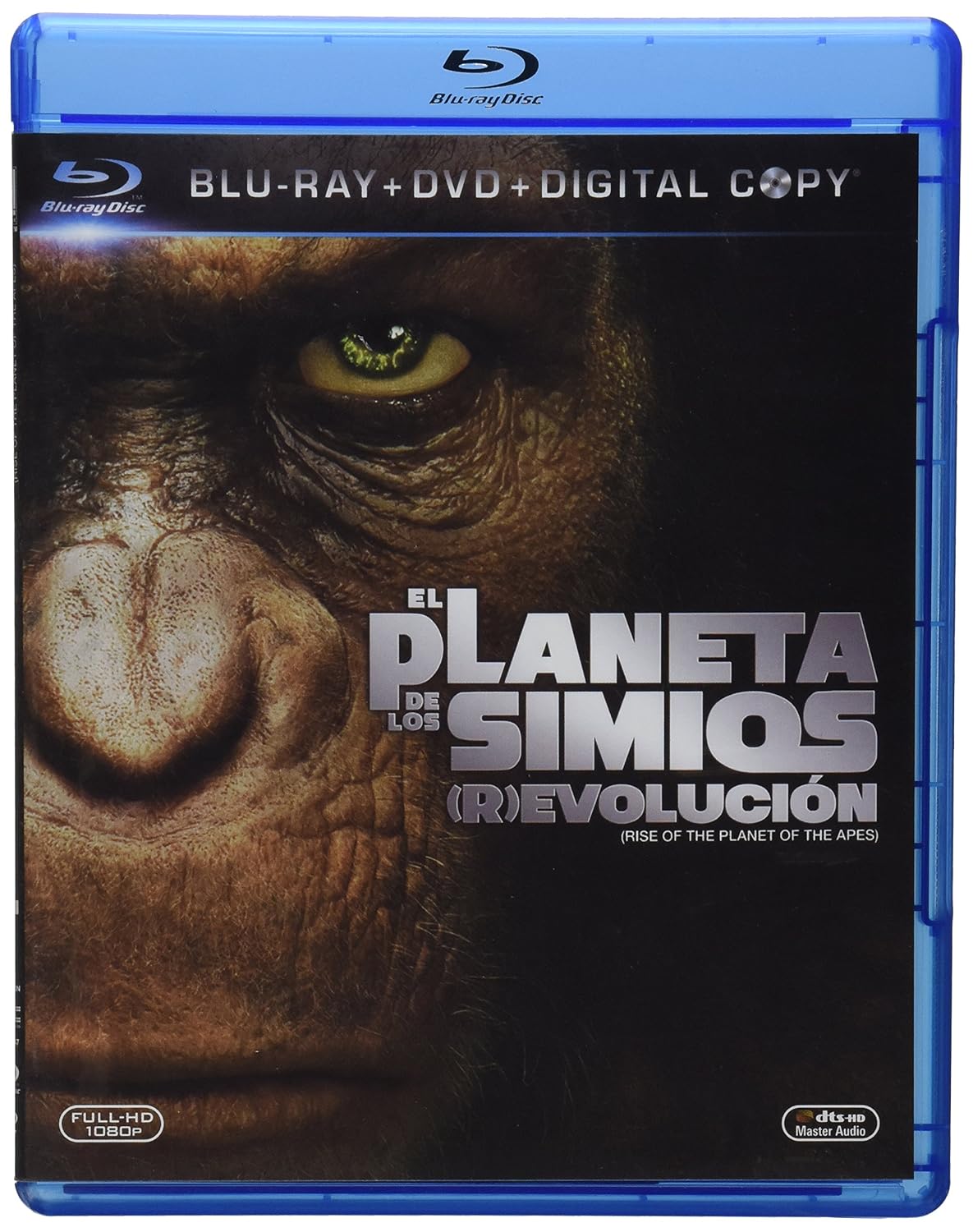 Rise of the Planet of Apes (Blu-ray + Dvd + Digital Copy) New!!