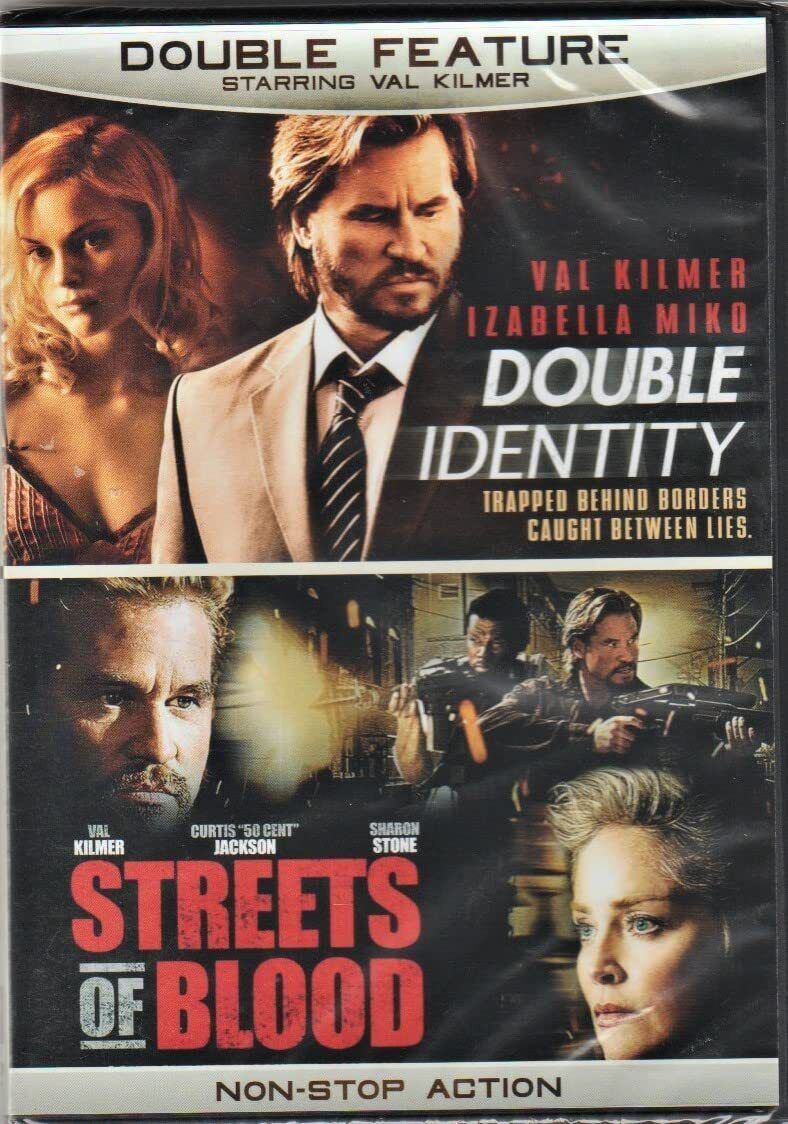 Double Identity / Streets of Blood (DVD) BRAND NEW!!! DOUBLE FEATURE