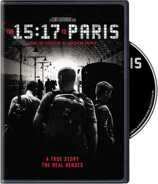 The 15:17 To Paris (DVD) Brand New!!