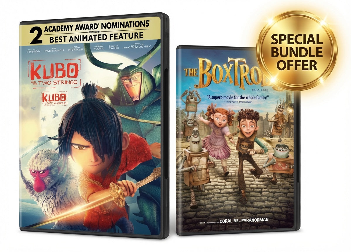 LAIKA 2-Pack : Kubo and the Two Strings / The Boxtrolls DVD