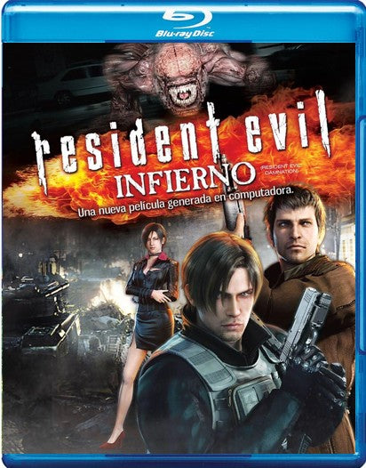 Resident Evil: DAMNATION [Blu-ray] Spanish Artwork, English Audio
