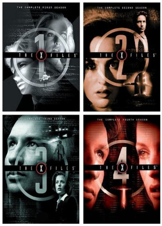 The X-Files: Seasons 1-4 (DVD) BUNDLE BRAND NEW!!! & SEALED!!!