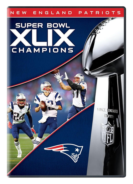 New England Patriots Super Bowl XLIX Champions (DVD) BRAND NEW!!!