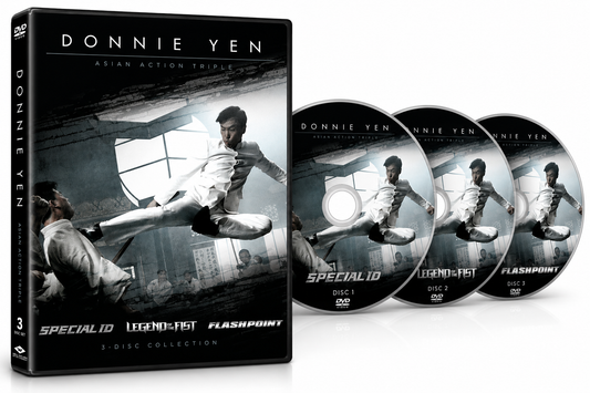Donnie Yen Set - Special ID/ Legend of the Fist/ Flash Point