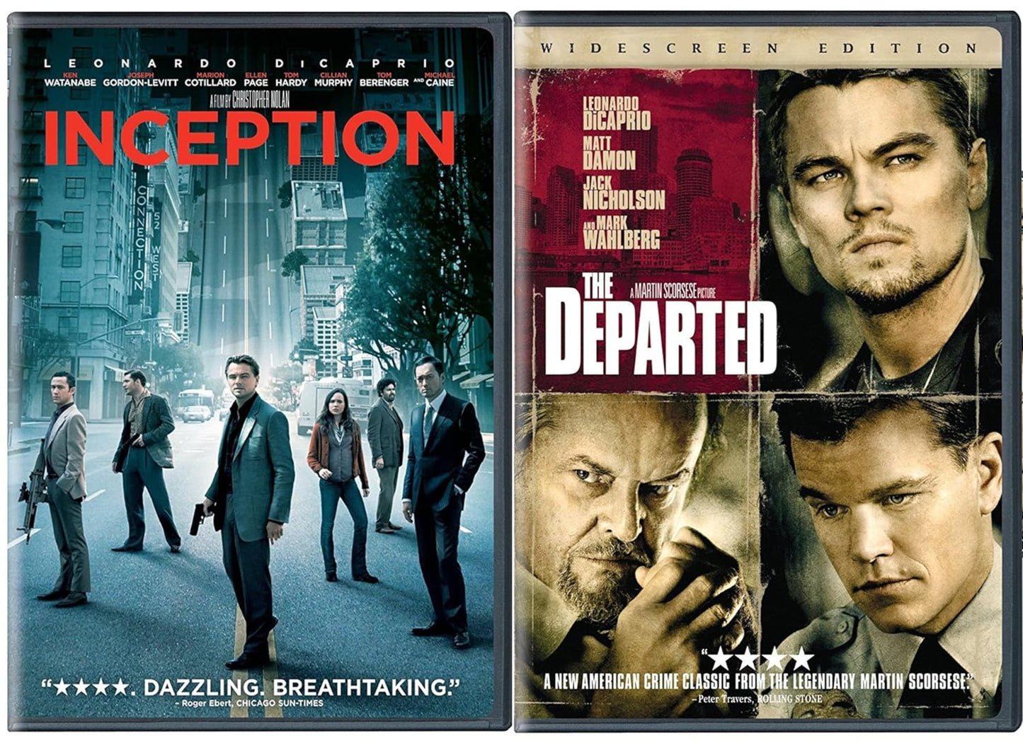 Inception & Departed DVD 2 Pack