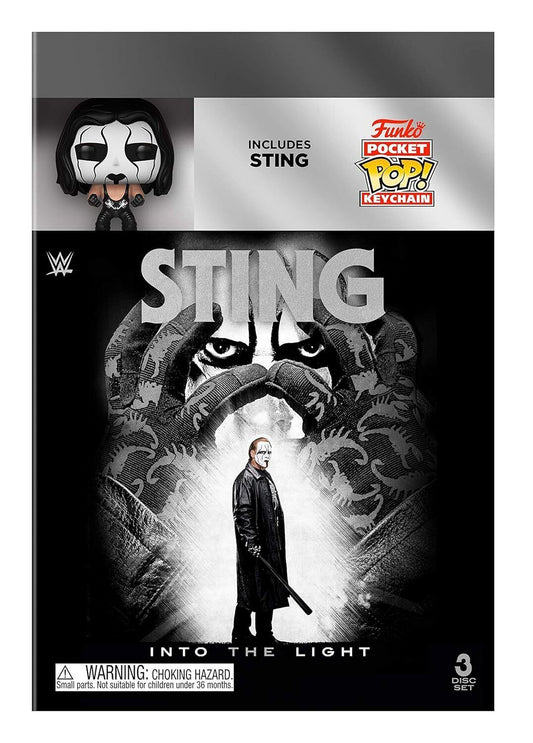 STING INTO THE LIGHT (DVD) WITH FUNKO POP KEYCHAIN BRAND NEW!!! 3-DISC SET!!!!
