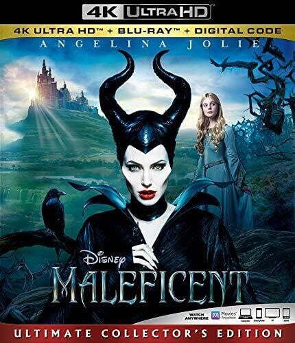 Maleficent (4K Ultra HD + BLU-RAY + DIGITAL CODE)