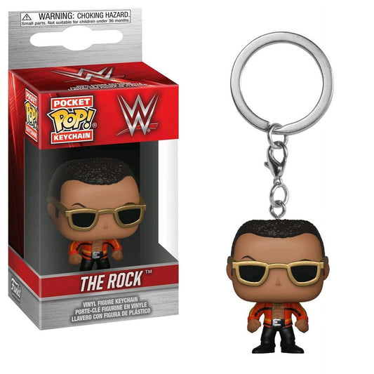 WWE Pocket Pop! Keychain The Rock