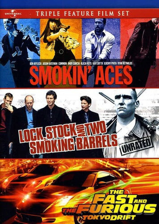 Smokin' Aces / Lock, Stock and Two Smoking Barrels / The Fast and the Furious: Tokyo Drift (DVD)