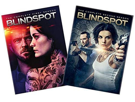 Blindspot: The Complete First & Second Seasons DVD Collection [Season 1 + Season 2] (2-Pack Bundle Set)