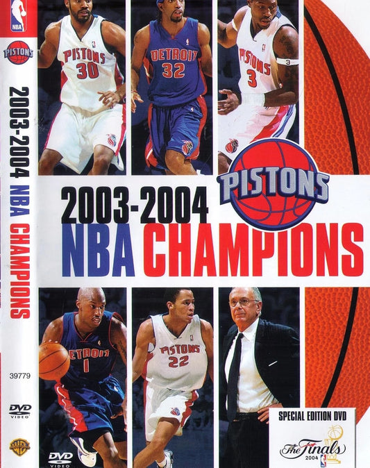 2003-2004 NBA Champions: Detroit Pistons (DVD) BRAND NEW!!! & SEALED!!!