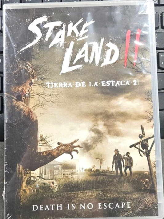 STAKE LAND 2 (DVD) BRAND NEW!!! SPANISH ARTWORK REGION 1/A