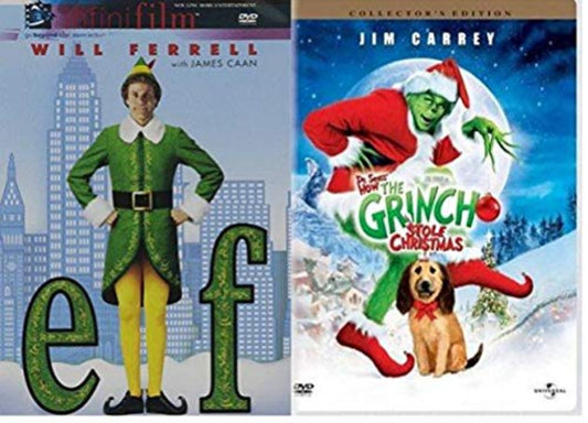 Elf & Dr. Seuss' How the Grinch Stole Christmas - Holiday Double Feature (DVD)