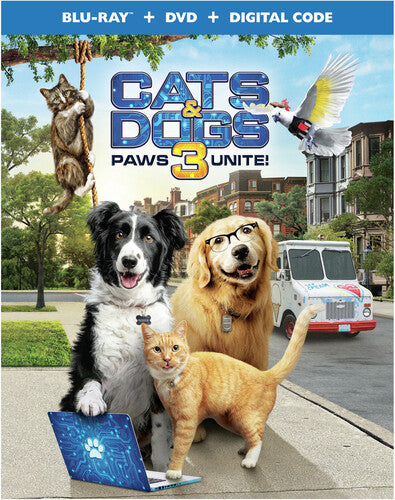 Cats & Dogs 3: Paws Unite! (BLU RAY) NEW!!!