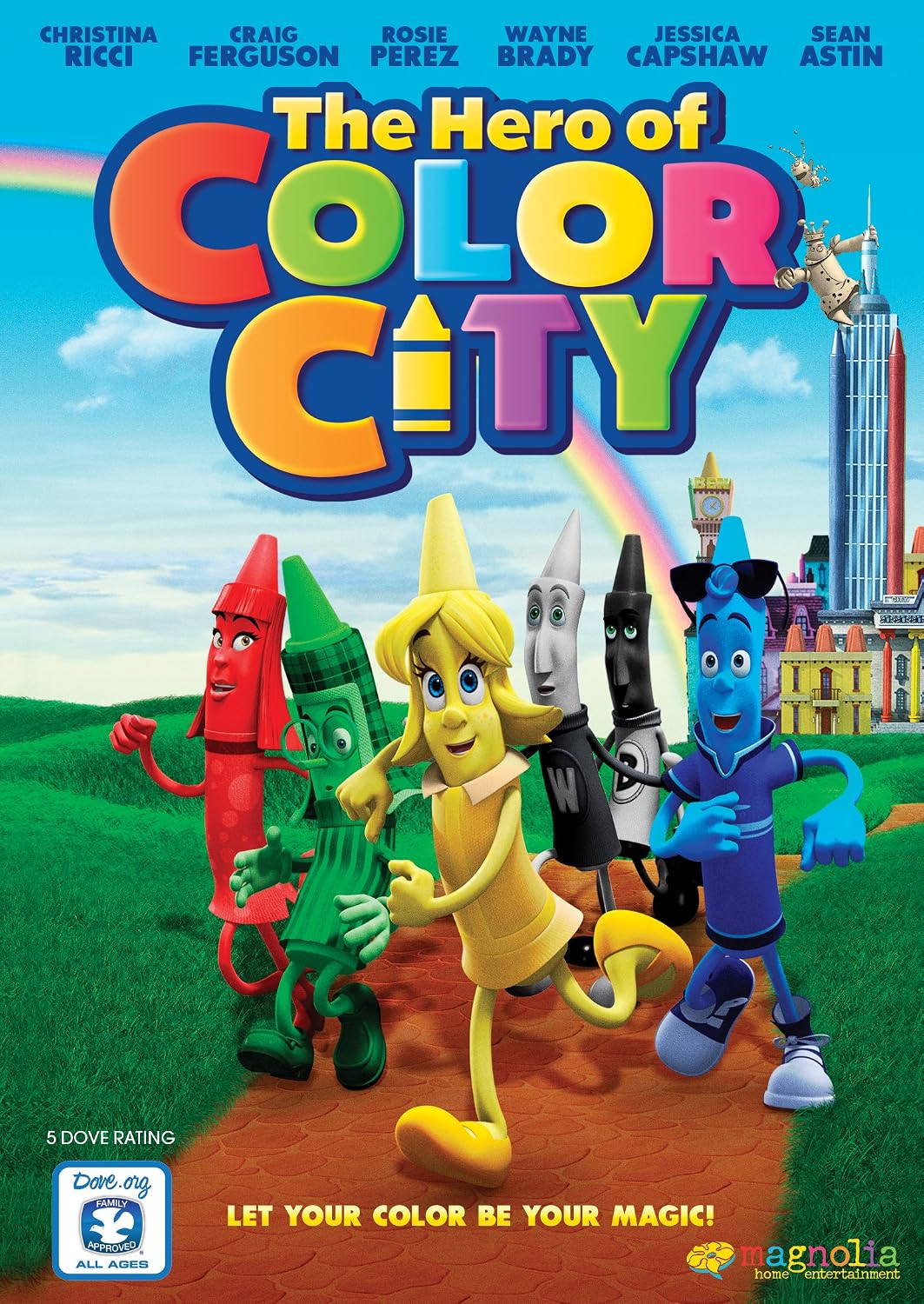 The Hero of Color City (DVD) Brand New!!