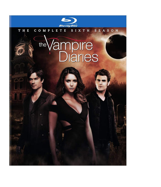 The Vampire Diaries: Season 6 (Blu-ray) Spanish Artwork - New!!
